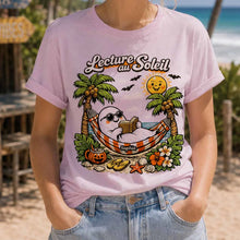 Charger l'image dans la galerie, T-Shirt Summerween Fantôme Lecteur Personnalisé avec Prénom – Cadeau pour Bibliothécaire et Amoureux des Livres