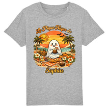 Charger l'image dans la galerie, Sac fourre-tout Summerween Fantôme Pique-Nique au Coucher du Soleil Personnalisé avec Prénom – Tote Bag Cadeau Homme et Femme