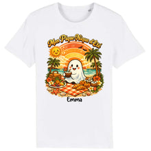 Charger l'image dans la galerie, Sac fourre-tout Summerween Mon Pique-Nique d’Été Fantôme Personnalisé avec Prénom – Tote Bag Cadeau Homme, Femme et Enfant