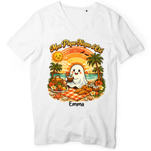 Charger l'image dans la galerie, Sac fourre-tout Summerween Mon Pique-Nique d’Été Fantôme Personnalisé avec Prénom – Tote Bag Cadeau Homme, Femme et Enfant
