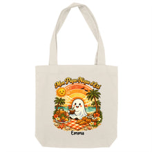 Charger l'image dans la galerie, Sac fourre-tout Summerween Mon Pique-Nique d’Été Fantôme Personnalisé avec Prénom – Tote Bag Cadeau Homme, Femme et Enfant