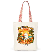 Charger l'image dans la galerie, Sac fourre-tout Summerween Mon Pique-Nique d’Été Fantôme Personnalisé avec Prénom – Tote Bag Cadeau Homme, Femme et Enfant