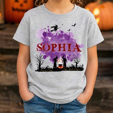 Charger l'image dans la galerie, T-Shirt Halloween Fantôme Personnalisé avec Prénom – Cadeau Homme, Femme et Enfant