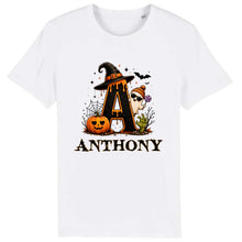 Charger l'image dans la galerie, Sac fourre-tout Halloween Fantôme et Bonbons Personnalisé avec Prénom – Tote Bag Cadeau Homme, Femme et Enfant