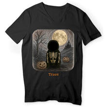 Charger l'image dans la galerie, T-Shirt Halloween Personnalisé avec Photo, Prénom et Animal – Chien, Chat ou Lapin, Cadeau pour Toute la Famille