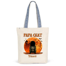 Charger l'image dans la galerie, T-Shirt Halloween Personnalisé avec Photo et Prénom de Chien, Chat ou Lapin – Cadeau pour Papa et Maman