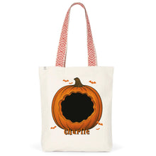 Charger l'image dans la galerie, T-Shirt Halloween Personnalisé avec Photo et Prénom Citrouille – Chien, Chat ou Lapin, Cadeau Papa et Maman