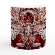 Charger l'image dans la galerie, Tasse de Noël du Père Noël en 3D Tasse à café 11oz, Cadeaux de Noël