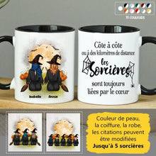 Charger l'image dans la galerie, Jusqu'à 5 filles, tasse Halloween bff, mug personnalisé meilleure amie, mug pour son amie