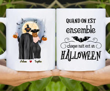 Charger l'image dans la galerie, Halloween mug personnalisé couple, tasse couple personnalisé, chaque nuit est un Halloween