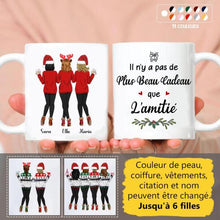 Charger l'image dans la galerie, Jusqu'à 6 filles, mug personnalisé meilleure amie, tasse bff, tasse personnalisée amitié