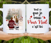 Charger l'image dans la galerie, Tasse personnalisée pour couple, Tasse de Noël pour lui, Cadeaux pour elle