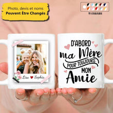 Charger l'image dans la galerie, Mug personnalisé maman, Photo de la mère et de la fille, Cadeaux pour la fête des mères