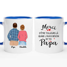 Charger l'image dans la galerie, Mug personnalisé, cadeaux pères et filles pour papa, Fête des Pères