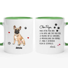 Charger l'image dans la galerie, Mug personnalisé chien, mug papa chien, Maman Chien, tasse personnalisée chien