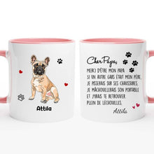 Charger l'image dans la galerie, Mug personnalisé chien, mug papa chien, Maman Chien, tasse personnalisée chien