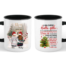 Charger l'image dans la galerie, Tasse A Ma Chère Belle-fille, Merci d'être ma belle-fille, Je t'aime, ta belle-mère, cadeau pour Noël