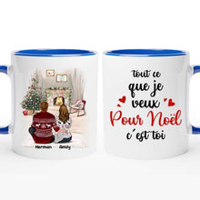 Charger l'image dans la galerie, Tasse personnalisée pour couple, Tasse de Noël pour lui, Cadeaux pour elle