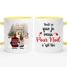 Charger l'image dans la galerie, Tasse personnalisée pour couple, Tasse de Noël pour lui, Cadeaux pour elle