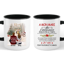 Charger l'image dans la galerie, Tasse personnalisée pour mari, Noël pour lui, mug pour mari
