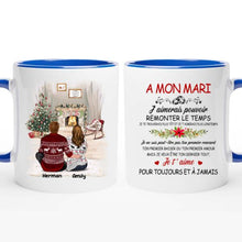 Charger l'image dans la galerie, Tasse personnalisée pour mari, Noël pour lui, mug pour mari