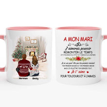Charger l'image dans la galerie, Tasse personnalisée pour mari, Noël pour lui, mug pour mari