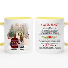 Charger l'image dans la galerie, Tasse personnalisée pour mari, Noël pour lui, mug pour mari