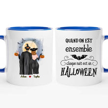 Charger l'image dans la galerie, Halloween mug personnalisé couple, tasse couple personnalisé, chaque nuit est un Halloween