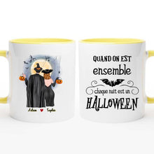Charger l'image dans la galerie, Halloween mug personnalisé couple, tasse couple personnalisé, chaque nuit est un Halloween