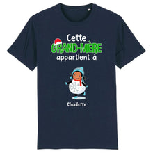 Charger l'image dans la galerie, Jusqu'à 12 petits-enfants, T-shirt personnalisé pour grand-mère, T-shirt de Noël pour grand-père