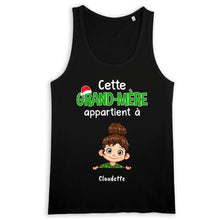 Charger l'image dans la galerie, Jusqu'à 9 enfants, T shirt personnalisé Cette Grand-mère appartient à, Cadeaux de Noël pour grand-père, grand-mère