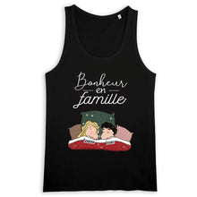 Charger l'image dans la galerie, T shirt personnalisé couple, BONHEUR EN FAMILLE, Cadeau de Noël pour le mari, pour la femme