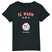Charger l'image dans la galerie, Jusqu'à 9 Chiens, T shirt personnalisé chien, papa chien tee shirt, T-shirt de Noël pour les amoureux des chiens