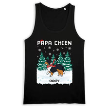 Charger l'image dans la galerie, Jusqu'à 12 Chiens, T shirt personnalisé chien, Maman Chien, Papa Chien, Cadeau de Noël pour les amoureux des chiens