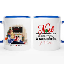 Charger l'image dans la galerie, Jusqu'à 2 chiens, Mug personnalisé couple, Cadeau de Noël pour lui, pour elle, papa chien
