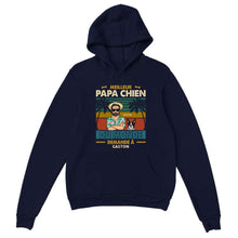 Charger l'image dans la galerie, Jusqu'à 4 chiens, Sweat à capuche personnalisé chien, Sweat à capuche papa chien, Cadeaux pour la fête des pères