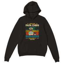 Charger l'image dans la galerie, Jusqu'à 4 chiens, Sweat à capuche personnalisé chien, Sweat à capuche papa chien, Cadeaux pour la fête des pères