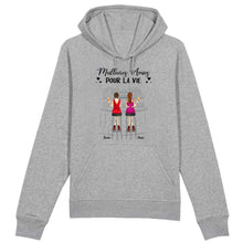 Charger l'image dans la galerie, Jusqu'à 6 filles, Sweat à capuche bff, Sweat à capuche personnalisé meilleure amie, meilleurs amis pour la vie