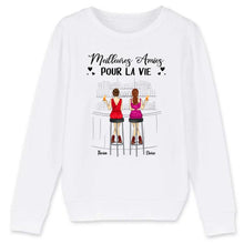 Charger l'image dans la galerie, Jusqu'à 6 filles, Sweat à capuche bff, Sweat à capuche personnalisé meilleure amie, meilleurs amis pour la vie