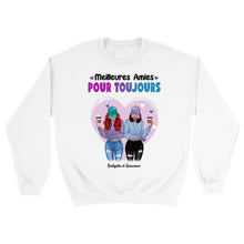 Charger l'image dans la galerie, Jusqu'à 5 filles, Sweat sœurs, pull personnalisé meilleure amie, cadeau pour les amis