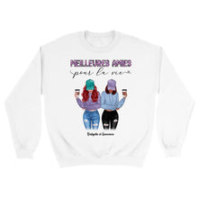 Charger l'image dans la galerie, Jusqu'à 5 filles, Sweat bff, pull personnalisé meilleure amie, meilleurs amis pour la vie