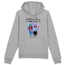 Charger l'image dans la galerie, Jusqu'à 5 filles, Sweat à capuche bff, Sweat à capuche personnalisé meilleure amie, meilleurs amis pour la vie