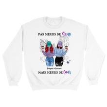 Charger l'image dans la galerie, Jusqu'à 5 filles, Sweat sœurs, pull personnalisé meilleure amie, sœurs de cœur