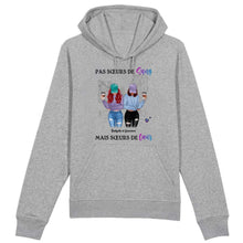 Charger l'image dans la galerie, Jusqu'à 5 filles, Sweat à capuche sœurs, Sweat à capuche personnalisé meilleure amie, sœurs de cœur