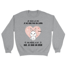 Charger l'image dans la galerie, Jusqu'à 9 lapins, pull personnalisé lapins, maman lapin, noms et motifs personnalisés