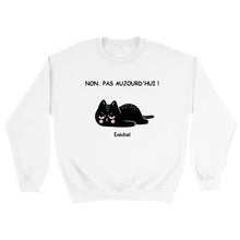 Charger l'image dans la galerie, Jusqu'à 6 chats, Sweat à capuche personnalisé chat, Non. Pas aujourd'hui, maman chat, Sweat à capuche humour chat femme
