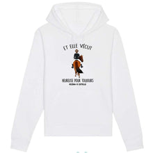 Charger l'image dans la galerie, Sweat à capuche personnalisé cheval, Sweat à capuche cheval, maman cheval, Et elle vécut heureuse pour toujours