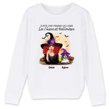 Charger l'image dans la galerie, Jusqu'à 12 chiens, Pull personnalisé chien, Sweat-shirt d'Halloween Maman de chien