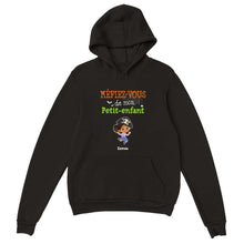 Charger l'image dans la galerie, Jusqu'à 15 enfants, Halloween Sweat à capuche personnalisé grand-mère grand-père, méfiez-vous de mes petits-enfants