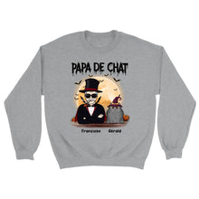 Charger l'image dans la galerie, Jusqu'à 12 chiens, Sweat Halloween Papa chien, Pull personnalisé chien homme